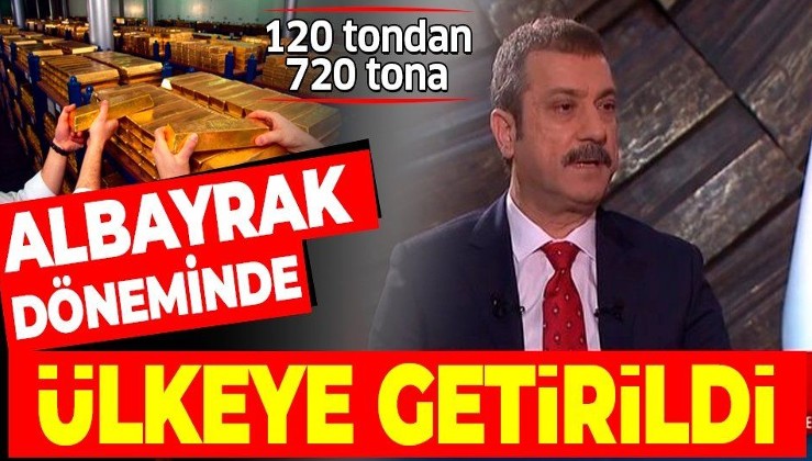 Merkez Bankası Başkanı Şahap Kavcıoğlu: Altınlar Berat Albayrak döneminde getirildi