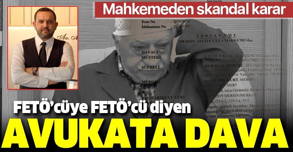 Son dakika: FETÖ'cüye "FETÖ'cü" diyen avukat Murat Altındere'ye dava açıldı
