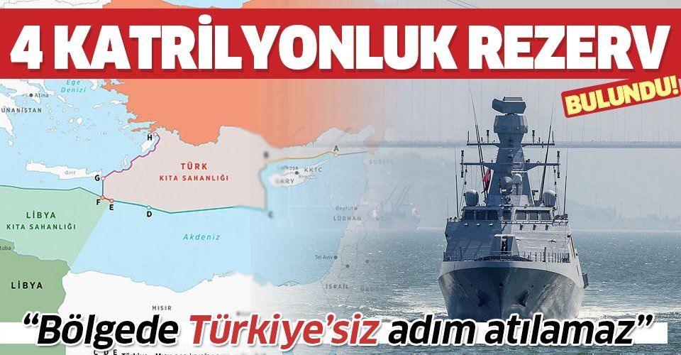 Doğu Akdeniz'de 4 katrilyon doğal gaz rezervi bulundu! "Türkiye'siz adım atılamaz".