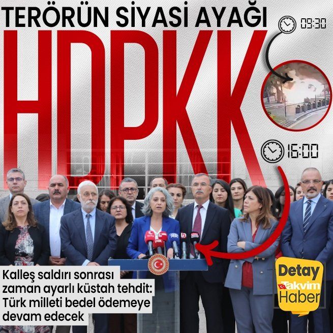 HDP'den küstah tehdit: 'Öcalan serbest kalmazsa Türk milleti bedel ödemeye devam edecek'