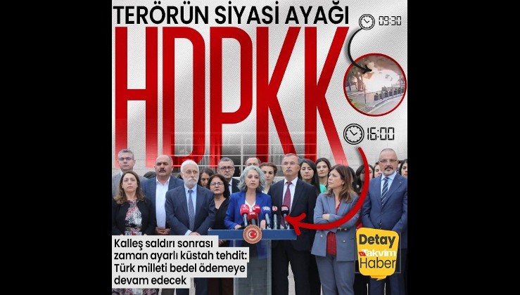 HDP'den küstah tehdit: 'Öcalan serbest kalmazsa Türk milleti bedel ödemeye devam edecek'