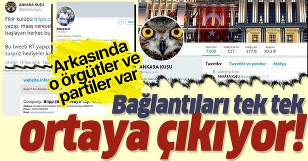 Son dakika: ‘Ankara Kuşu’ hesabının sahibi Oktay Yaşar’ın bağlantıları ortaya çıktı.