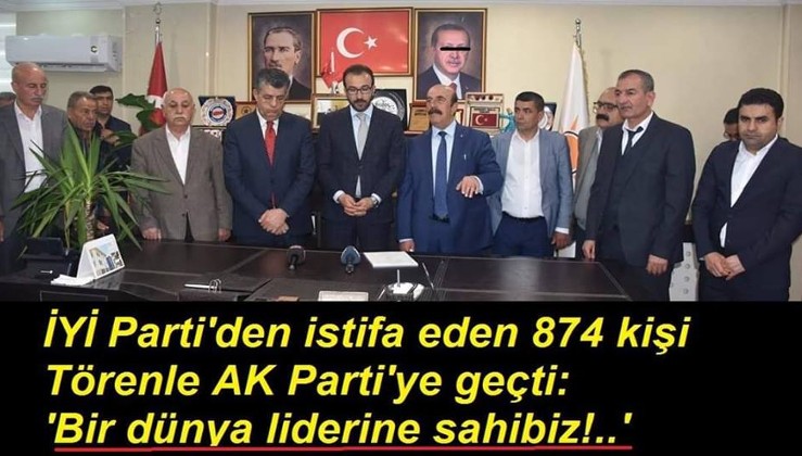 İYİ Parti'den İstifa Eden 874 Kişi AK Parti'ye Geçti