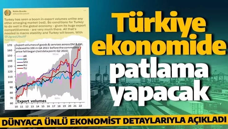 Dünyaca ünlü ekonomistten 'ekonomi kötü' diyenleri çıldırtan paylaşım: Türkiye patlama yapacak