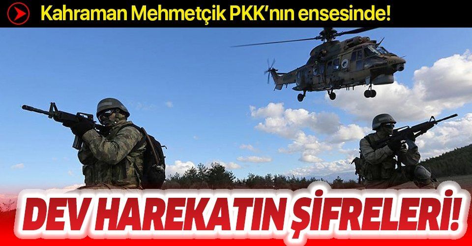 PençeKaplan operasyonunun şifreleri! Kahraman Mehmetçik PKK'ya nefes aldırmıyor!