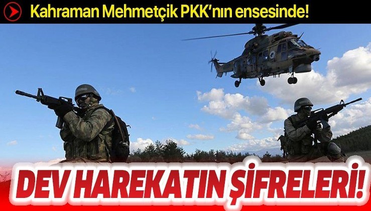 Pençe-Kaplan operasyonunun şifreleri! Kahraman Mehmetçik PKK'ya nefes aldırmıyor!