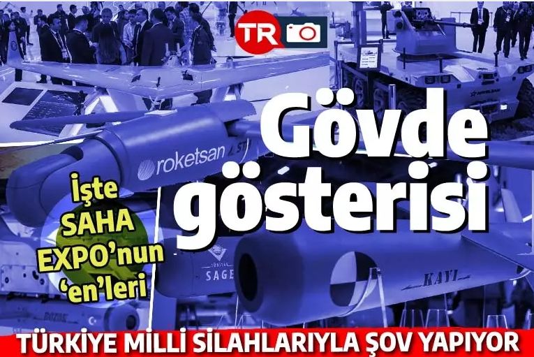 Türkiye silahlarıyla meydan okudu: SAHA EXPO'ya damga vuran teknolojiler