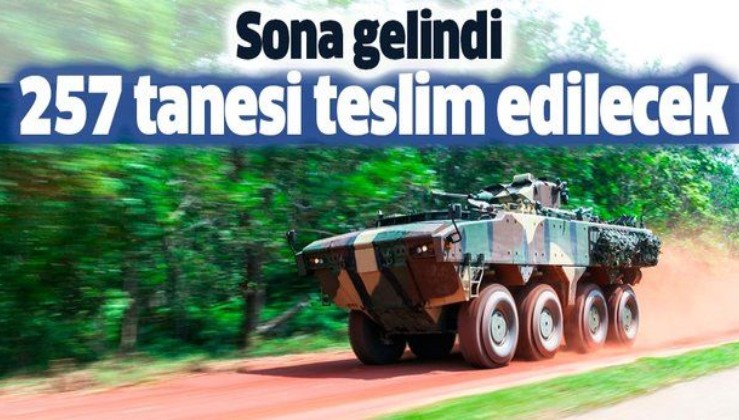 Türk savunma sanayisi dev zırhlı ihracatında sona geldi! 257 tanesi teslim edilecek