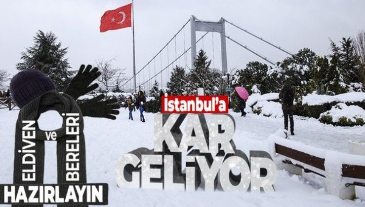 SON DAKİKA: İstanbul'a ne zaman kar yağacak? Meteoroloji kar yağışı için tarih verdi: Sıcaklıklar bir anda düşecek
