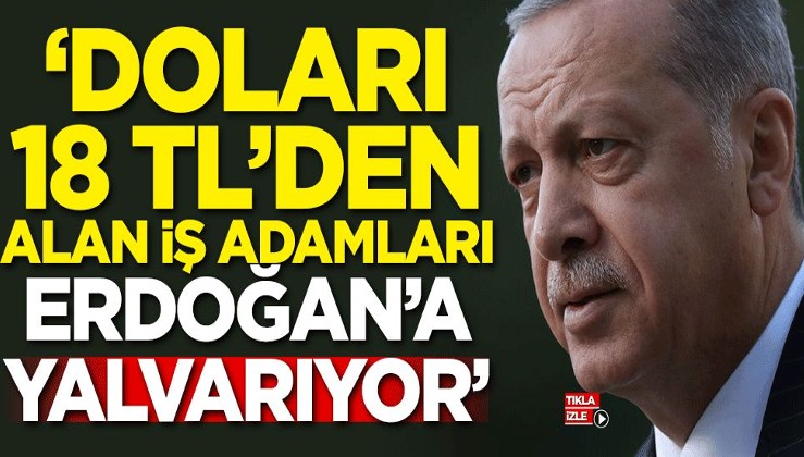 Turgay Güler açıkladı: Doları 18'den alan iş adamları Erdoğan'a yalvarıyor
