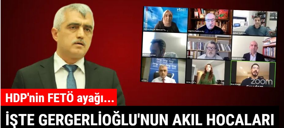 FETÖ'cülere çıplak arama yapılıyor yalanı elinde patlayan HDP'li Ömer Faruk Gergerlioğlu şimdi de FETÖ'cülerle toplantı yaptı