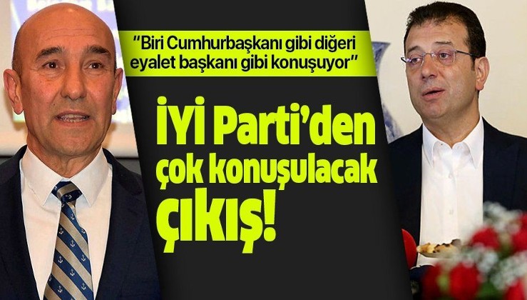 İYİ Parti'den dikkat çeken İmamoğlu ve Soyer tepkisi!.