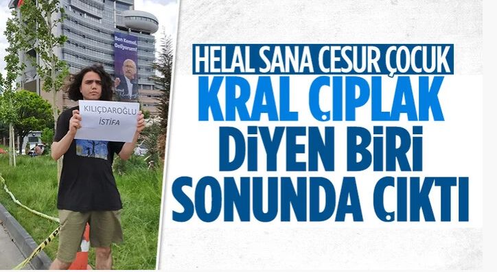 CHP binası önünde gençlerden Kılıçdaroğlu'na istifa çağrısı