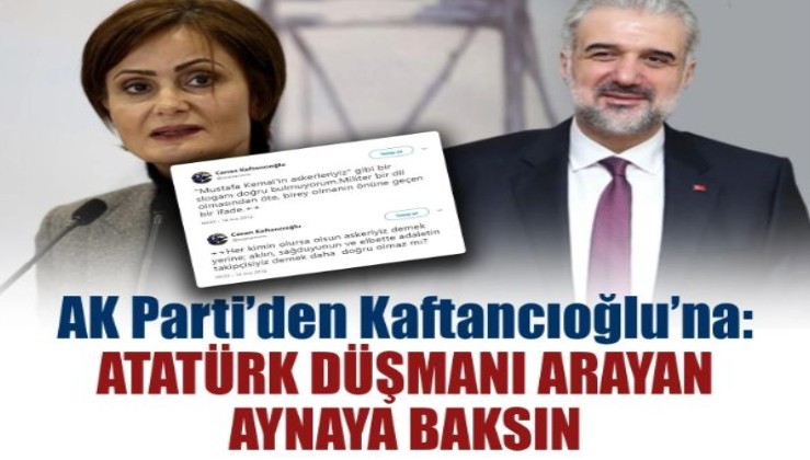 AK Parti İstanbul İl Başkanı Kabaktepe: Atatürk ve doğa düşmanı görmek isteyenler aynaya baksın