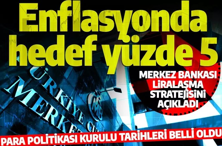 O tarihlere dikkat! Merkez Bankası açıkladı: Türk Lirası değer kazanacak