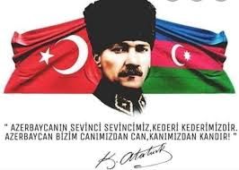 Tek millet, iki devlet. Bugün Azerbaycan'ın İzmir'i kurtuldu, sevinçliyiz.