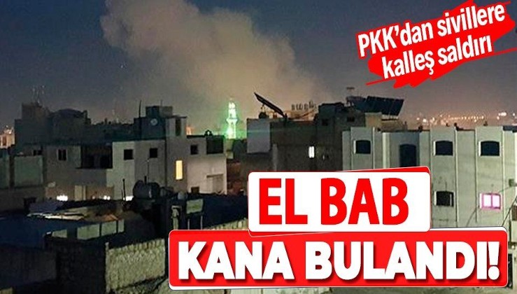 Biden geldi bunlar azdı: PKK'dan Suriye'nin El Bab kentine roketli saldırı: 3'ü çocuk 9 sivil yaralandı