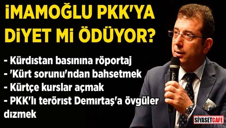 İmamoğlu, HDP'ye diyet mi ödüyor?