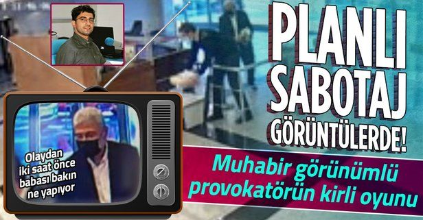 Muhabir görünümlü provokatör Musab Turan'ın planlı sabotajı! Görüntüler ortaya çıktı...