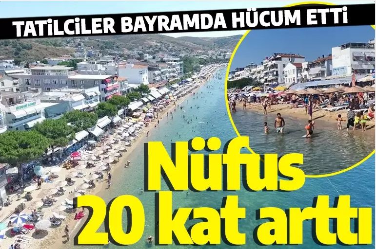 Nüfus 20 kat arttı! Avşa, Ekinlik ve Marmara Adası'na bayramda ziyaretçi akını