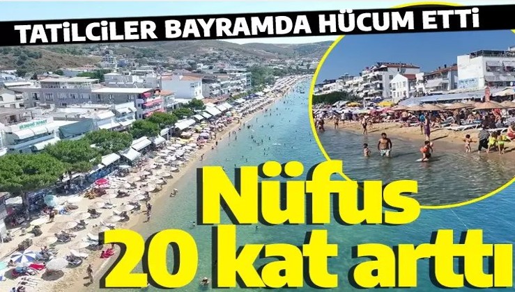 Nüfus 20 kat arttı! Avşa, Ekinlik ve Marmara Adası'na bayramda ziyaretçi akını