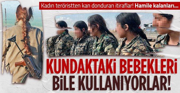 Terör örgütü PKK'dan kaçan kadın teröristten kan donduran itiraflar: Hamile kalanlar kürtaja zorlanıyor!