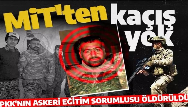 MİT'ten Suriye'de nokta operasyon! PKK'nın askeri eğitim sorumlusu öldürüldü