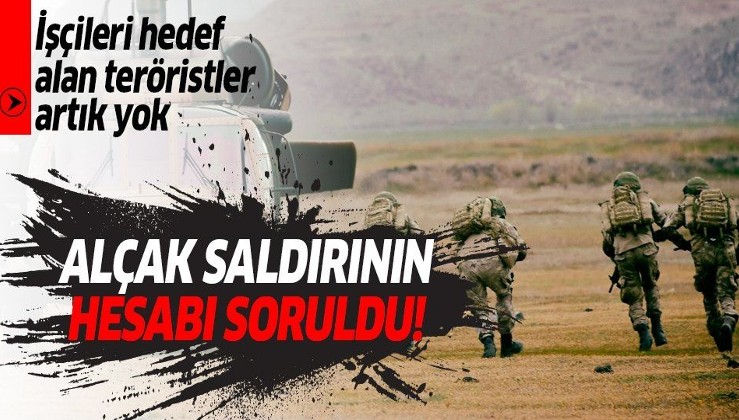 Şemdinli'de öldürülen PKK'lıların Derecik'te işçilere saldıran teröristler olduğu belirlendi!