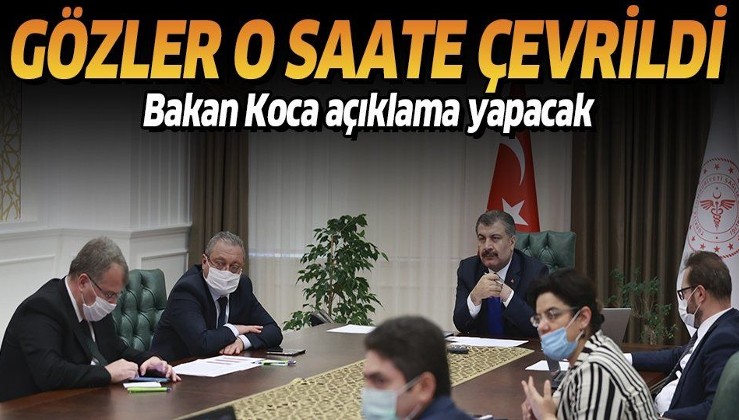 Son dakika: Korona Virüs Bilim Kurulu toplanıyor! Gözler Sağlık Bakanı Fahrettin Koca'nın açıklamasında