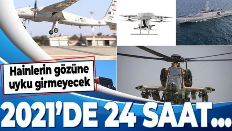 SON DAKİKA: Türk savunma sanayisi 2021'de durmayacak! 24 saat çalışacak