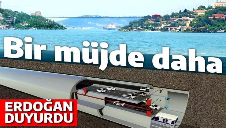 İstanbul'a yeni müjde: Dünyanın su altındaki ilk 3 katlı tüneli geliyor