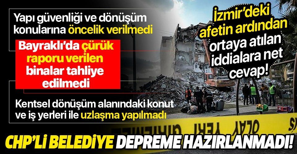 İzmir Büyükşehir Belediyesi deprem hazırlığı yapmamış! İşte İzmir depremine ilişkin 11 iddiaya 11 cevap