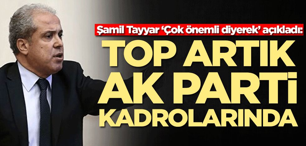 Şamil Tayyar doların düşüşü sonrası ‘Çok önemli diyerek’ açıkladı: Top artık AK Parti kadrolarında