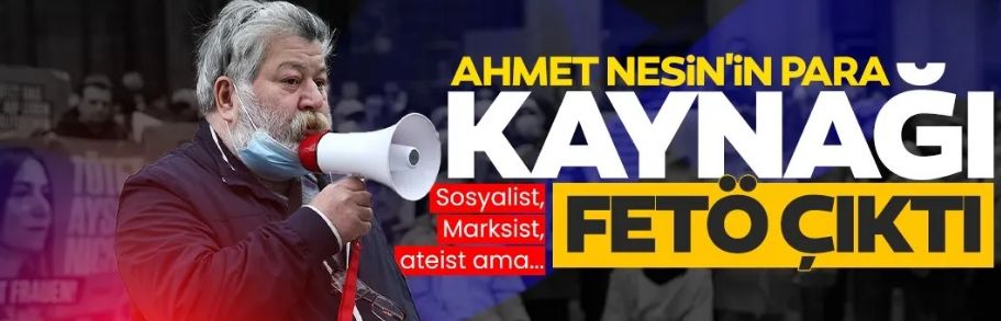 İşte Ahmet Nesin’in para kaynağı! Karıkoca para karşılığı örgüt lehine yayın yapıyorlardı