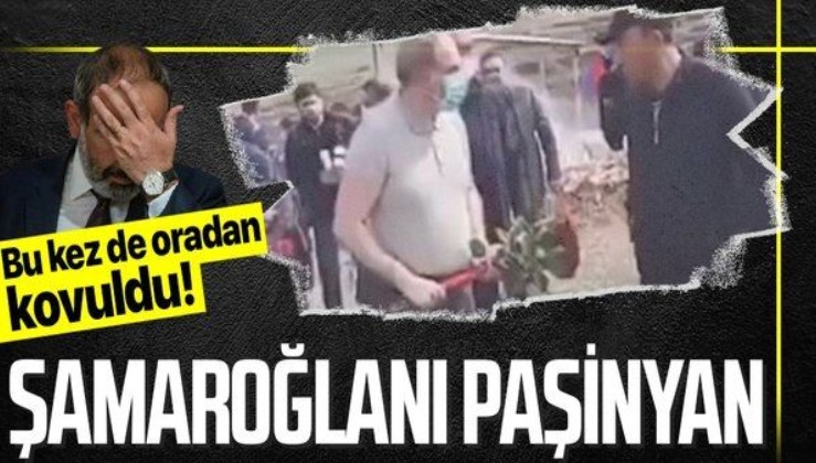 Ermenistan Başbakanı Nikol Paşinyan bu sefer de asker yakınından soğuk duş! Mezara çiçek bırakmasını engelledi