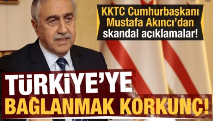 KKTC Cumhurbaşkanı Mustafa Akıncı: ❝Kıbrıs'ta çözüm için topraklarımızın bir miktarını iade etmemiz lazım!❞