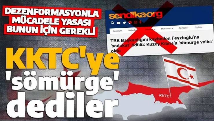 Metin Feyzioğlu ve KKTC hakkında provokatif haber! Kıbrıs'a sömürge dediler