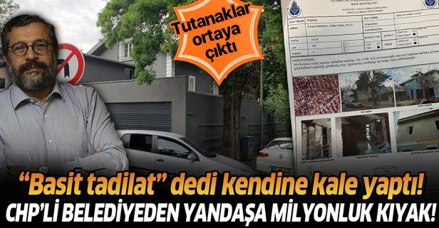 Oda TV’nin sahibi Soner Yalçın 30 milyonluk villasını "basit tadilat" adı altında baştan aşağı yenilemiş! CHP'li belediyeden örtbas