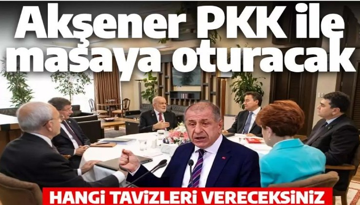 Ümit Özdağ'dan olay iddia: Akşener PKK ile oturup müzakere süreci başlatacak