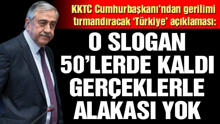Akıncı’dan gerilimi tırmandıracak açıklama: ‘Kıbrıs Türk’tür Türk kalacaktır’ siyaseti geçmişte kaldı