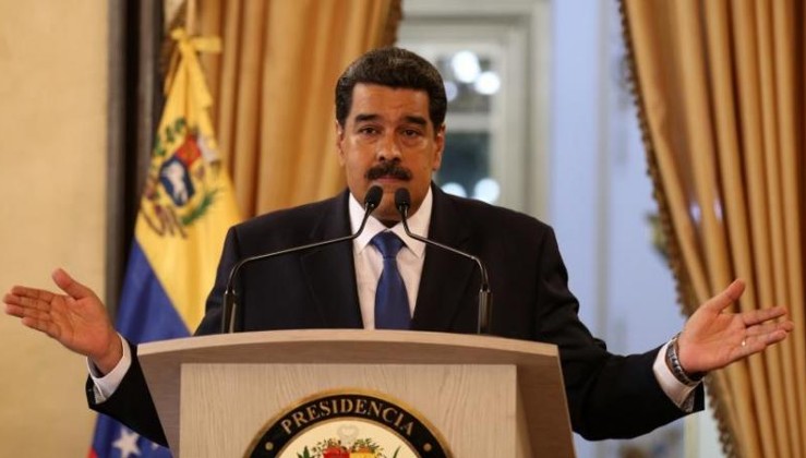 Maduro: ABD gözlerini Venezuela halkının zenginliklerine dikmiş durumda