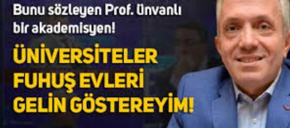 Son dakika: Üniversiteler için 'fuhuş evleri' diyen Prof. Dr. Ebubekir Sofuoğlu'na peş peşe tepkiler