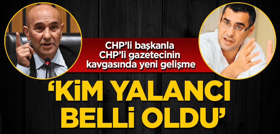 CHP'li başkanla CHP'li gazeteci arasında "yalancı" polemiği
