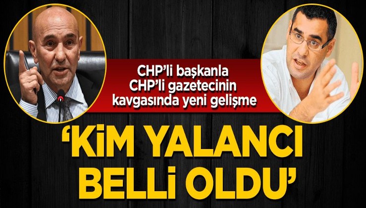 CHP'li başkanla CHP'li gazeteci arasında "yalancı" polemiği
