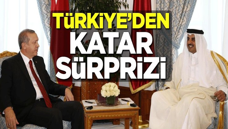 Türkiye'den Katar sürprizi