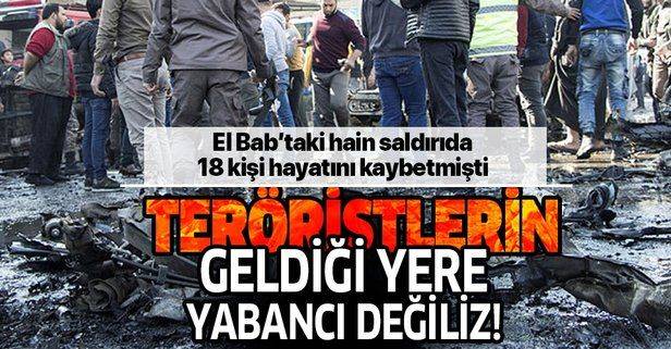 El Bab'ı kana bulayan teröristler Kandil'den çıktı!.
