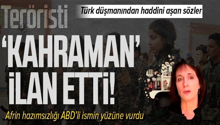 Türk düşmanı ABD'li isimden skandal PKK/YPJ açıklaması! Teröristi 'kahraman' ilan etti!