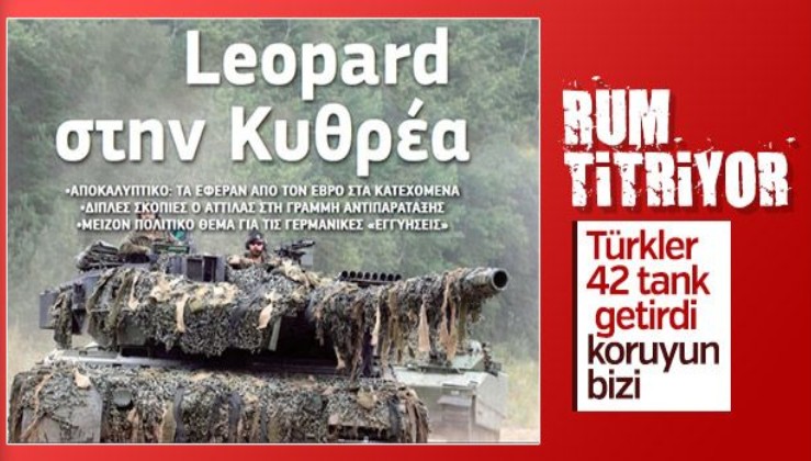 Flaş iddia: Türk tankları Kıbrıs'a çıktı!