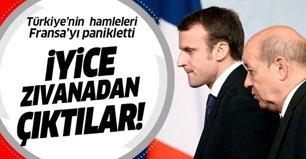 Fransa Dışişleri Bakanı JeanYves Le Drian'dan Türkiye'ye küstah tehdit!