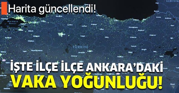 Hayat Eve Sığar uygulaması güncellendi! İşte ilçe ilçe Ankara'nın koronavirüs haritası